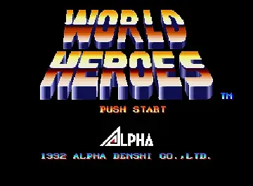 World Heroes (set 1)-MAME 2003